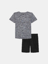Under Armour Chlapecký set Under Armour UA TWIST WOVEN SHORT SET-GRY