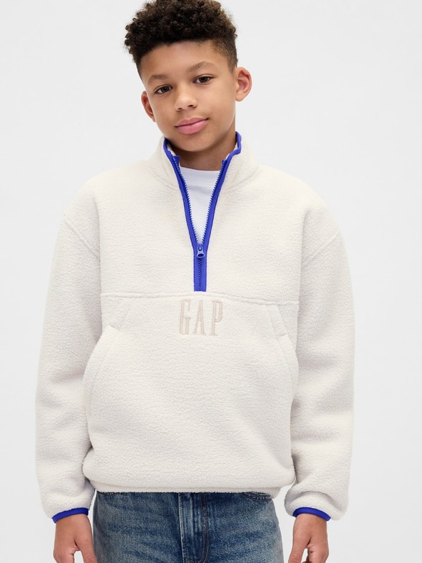 GAP Dětská sherpa mikina Arctic Fleece GAP