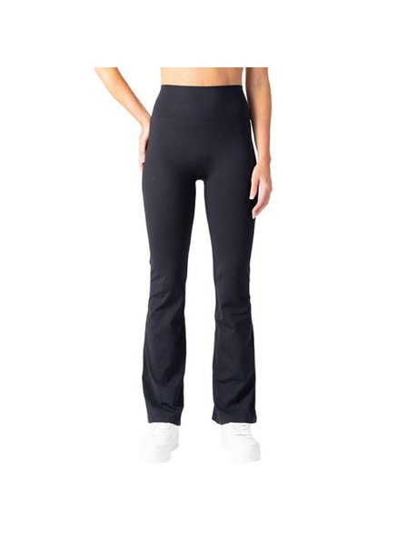 Bellinda RELAX & GO SOFT TOUCH LEGGINGS FLARED - Dámské legíny s rozšířenými nohavicemi - černá