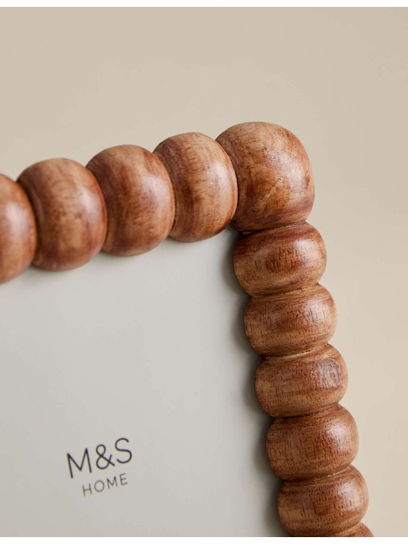 Marks & Spencer Fotorámeček Bobbin, 13 × 18 cm Marks & Spencer béžová