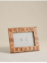 Marks & Spencer Fotorámeček Marquetry, 5 × 7 palců Marks & Spencer béžová