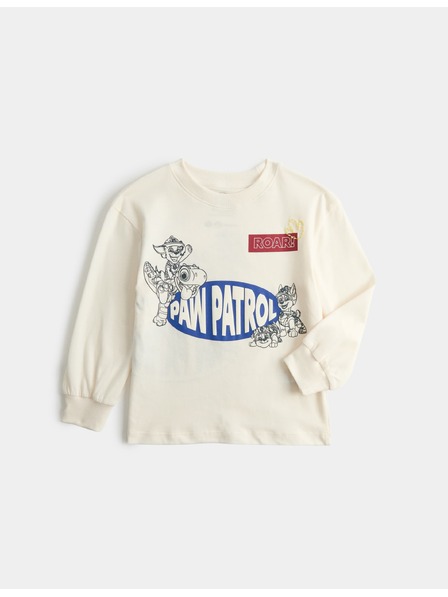 Marks & Spencer Top z čisté bavlny PAW Patrol™ (2-8 let) Marks & Spencer smetanová