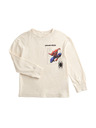 Marks & Spencer Topy z čisté bavlny s potiskem Spider-Man™ (2–7 let) Marks & Spencer smetanová