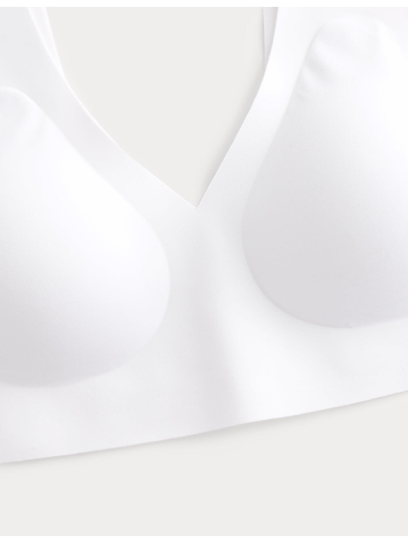 Marks & Spencer Neviditelný Body Invisibles™ zkrácený top bez kostic (A–E) Marks & Spencer bílá