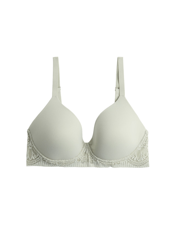 Marks & Spencer Podprsenka Body Soft™ s plnými košíčky bez kostic, vel. A–E Marks & Spencer zelená