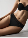Marks & Spencer Tanga Boston z mikrovlákna Marks & Spencer černá