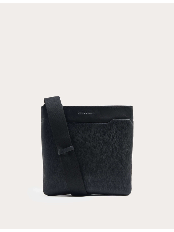 Marks & Spencer Kožená taška crossbody Marks & Spencer černá