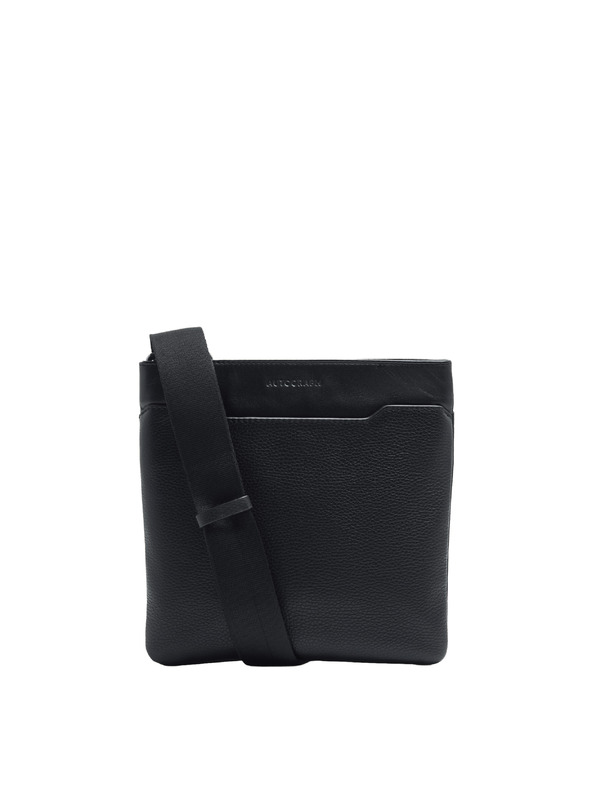 Marks & Spencer Kožená taška crossbody Marks & Spencer černá