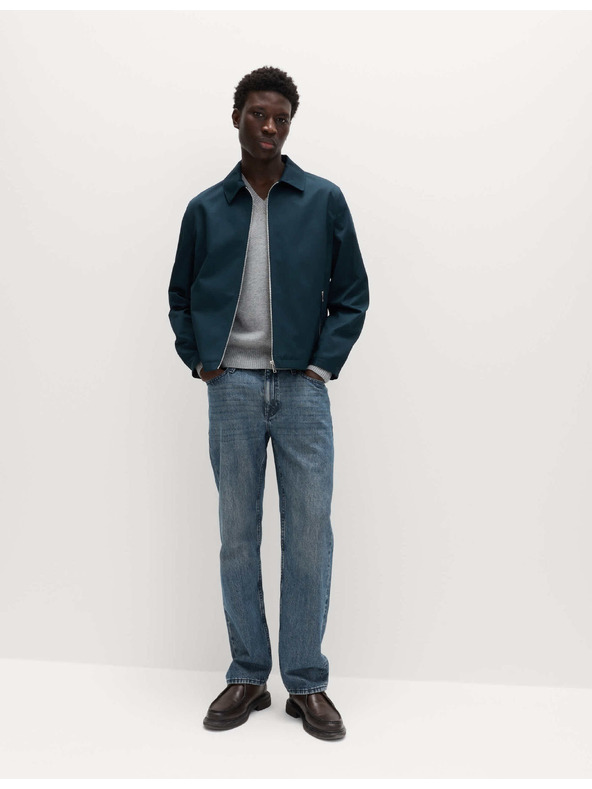 Marks & Spencer Bunda typu Harrington, z čisté bavlny Marks & Spencer námořnická modrá