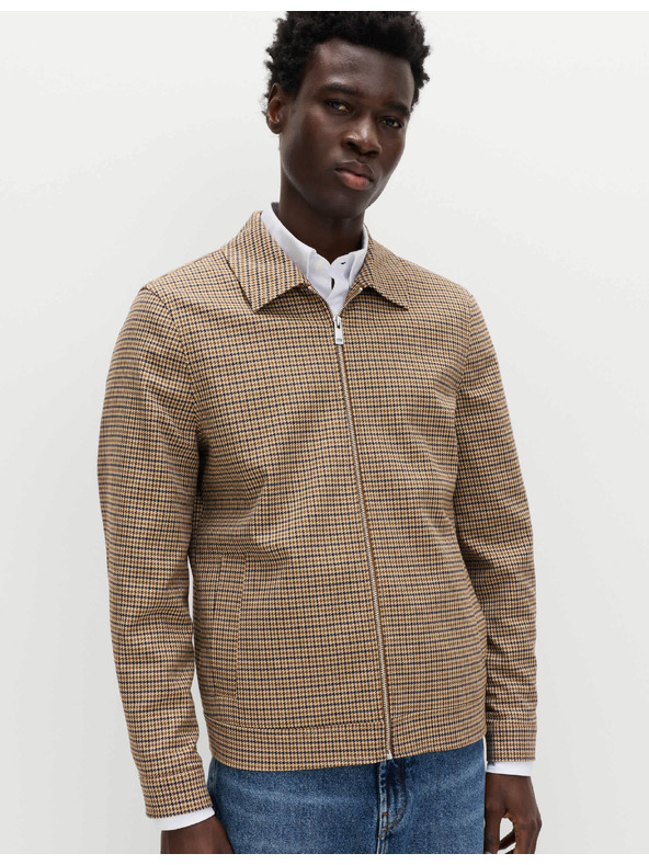 Marks & Spencer Kostkovaná bunda Harrington Marks & Spencer vícebarevná