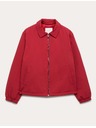 Marks & Spencer Bunda Harrington s vycpávkami a zipem Marks & Spencer červená