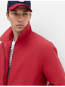 Marks & Spencer Bunda Harrington s vycpávkami a zipem Marks & Spencer červená