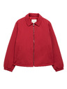 Marks & Spencer Bunda Harrington s vycpávkami a zipem Marks & Spencer červená