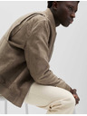 Marks & Spencer Bomber z umělé semiše Marks & Spencer hnědá