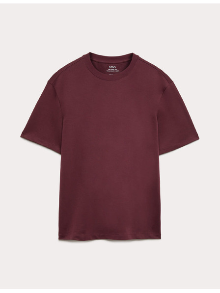 Marks & Spencer Tričko Ultimate Performance ze směsi bavlny Marks & Spencer červená