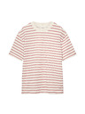 Marks & Spencer Tričko Breton s texturou a vysokým podílem bavlny Marks & Spencer červená