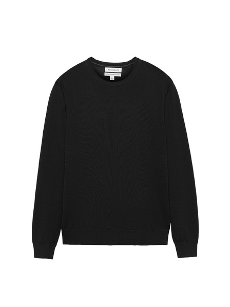 Marks & Spencer Svetr z čisté mimořádně jemné vlny merino Marks & Spencer černá