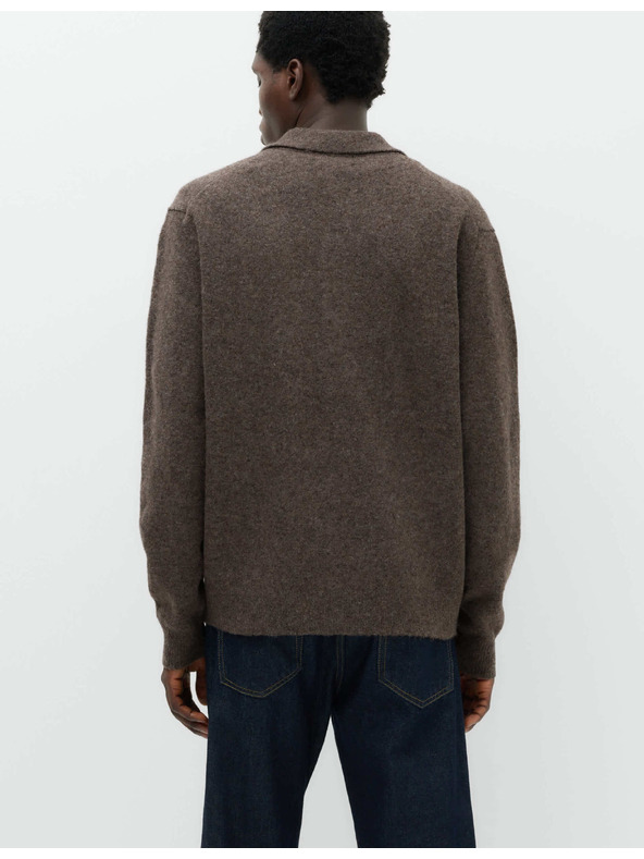 Marks & Spencer Nadýchaný zapínací kardigan v utility stylu Marks & Spencer hnědá
