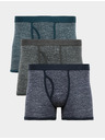 Marks & Spencer Bavlněné elastické boxerky s melírovaným efektem, sada 5 ks Marks & Spencer vícebarevná