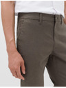 Marks & Spencer Strečové chino kalhoty úzkého střihu Marks & Spencer hnědá