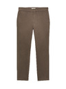 Marks & Spencer Strečové chino kalhoty úzkého střihu Marks & Spencer hnědá