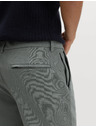 Marks & Spencer Keprové chino kalhoty úzkého střihu The Ultimate Marks & Spencer zelená