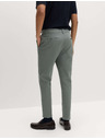 Marks & Spencer Keprové chino kalhoty úzkého střihu The Ultimate Marks & Spencer zelená