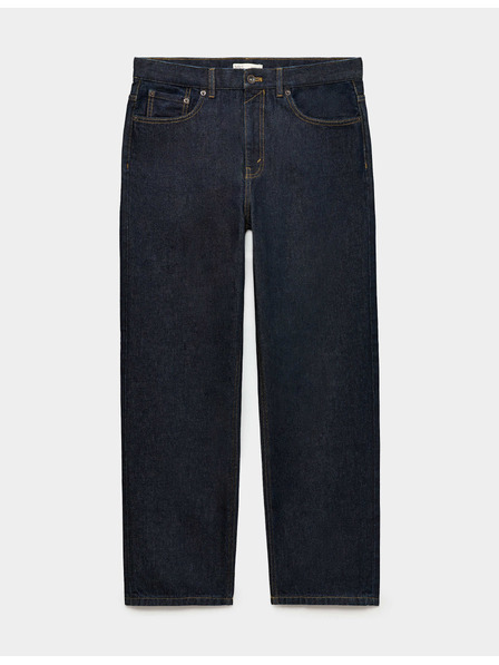 Marks & Spencer Autentické džíny s pytlovitými nohavicemi z pevného denimu Marks & Spencer námořnická modrá