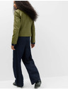 Marks & Spencer Bunda typu Harrington z umělé kůže Marks & Spencer zelená