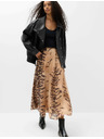 Marks & Spencer Bomber bunda z imitace kůže se stojáčkem Marks & Spencer černá