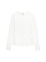 Marks & Spencer Top z ultra jemného materiálu Marks & Spencer bílá