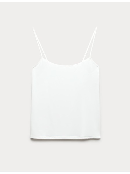 Marks & Spencer Košilkový neviditelný top Body Invisibles™ s technologií Flexifit™ Marks & Spencer bílá