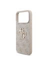 Guess Guess PU 4G Metal Logo Zadní Kryt pro iPhone 18 Pro Max Pink