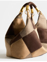 Marks & Spencer Měkká patchworková kabelka přes rameno Marks & Spencer vícebarevná