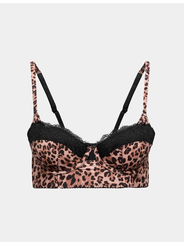 Marks & Spencer Dlouhá balkonová podprsenka Clara Papertouch s leopardím vzorem (A–E) Marks & Spencer oranžová
