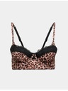 Marks & Spencer Dlouhá balkonová podprsenka Clara Papertouch s leopardím vzorem (A–E) Marks & Spencer oranžová