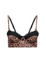 Marks & Spencer Dlouhá balkonová podprsenka Clara Papertouch s leopardím vzorem (A–E) Marks & Spencer oranžová