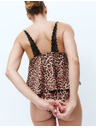 Marks & Spencer Košilka Clara Papertouch s leopardím vzorem Marks & Spencer oranžová
