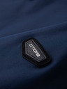 Ombre Clothing Pánská lehká přechodová bunda na zip s klasickým límcem – tmavě modrá V1 OM-JANP-0224 Ombre Clothing