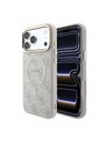 Guess Guess PU Leather 4G Gold Frame Embossed MagSafe Zadní Kryt pro iPhone 18 Pro Pink