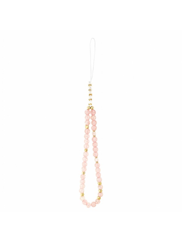 Guess Guess IML Flowers Allover Strap MagSafe Zadní Kryt pro iPhone 18 Pro Pink