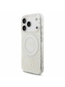 Guess Guess IML Flowers Allover Strap MagSafe Zadní Kryt pro iPhone 18 Pro White