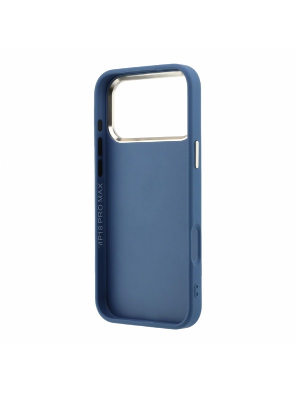 Guess Guess PU 4G Resin Metal Logo Zadní Kryt pro iPhone 18 Pro Blue