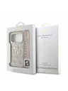 Guess Guess PU 4G Metal Logo Strap Zadní Kryt pro iPhone 18 Pro Pink