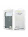 Guess Guess PU Leather 4G Gold Frame Embossed MagSafe Zadní Kryt pro iPhone 18 Pro Black