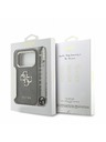 Guess Guess PU 4G Metal Logo Strap Zadní Kryt pro iPhone 18 Pro Black