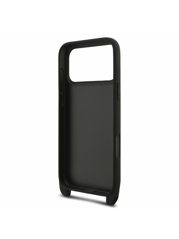 Karl Lagerfeld Karl Lagerfeld Saffiano Crossbody Popruh Karl and Choupette Kryt pro iPhone 18 Pro Black