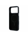 Karl Lagerfeld Karl Lagerfeld PU Grained Allover Semi Wrap Magsafe Zadní Kryt pro iPhone 18 Pro Black