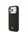 Lacoste Lacoste PVC Iconic Petit Pique Metal Logo MagSafe Zadní Kryt pro iPhone 18 Pro Black