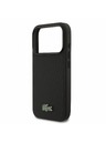 Lacoste Lacoste PVC Iconic Petit Pique Metal Logo MagSafe Zadní Kryt pro iPhone 18 Pro Black